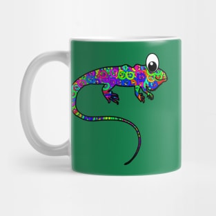 Colorful Iguana Mug